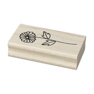 Maak Je Eigen Madeliefje Bloem Boeket Rubberstempel