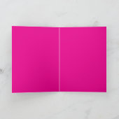 Maak Je Eigen Magenta Uitnodigingskaart (Binnen)