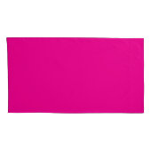 Maak Je Eigen Magenta Uitnodigingskaart Kussensloop (Achterkant-Rechts)