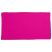 Maak Je Eigen Magenta Uitnodigingskaart Kussensloop (Voorkant-Rechts)