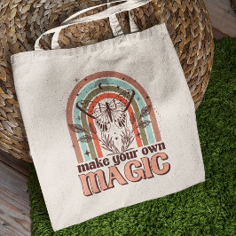 Maak je eigen Magic Boho regenboog Tote Bag