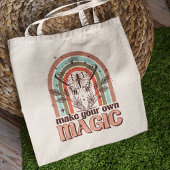 Maak je eigen Magic Boho regenboog Tote Bag