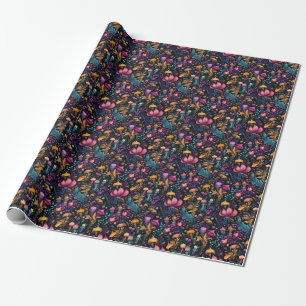Maak Je Eigen Magische Bloemen Kleurrijke Bloemen Cadeaupapier