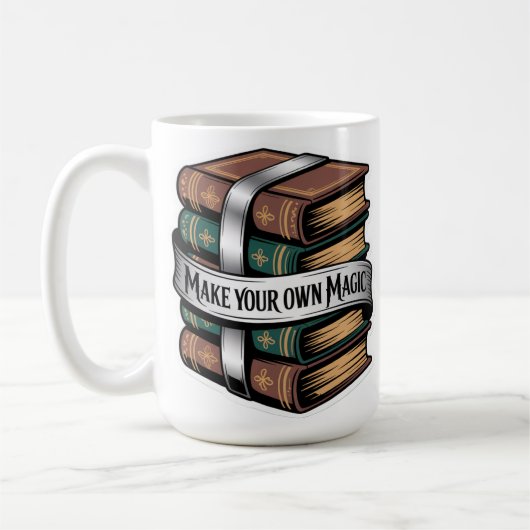 Maak Je Eigen Magische Boeken van Magie Koffiemok (Links)