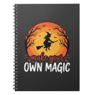 Maak Je Eigen Magische Heksen Halloween Ontwerp_1 Notitieboek