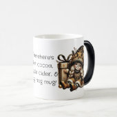 Maak Je Eigen Magische Kerstkabouter Cadeau Mok (Voorkant rechts)