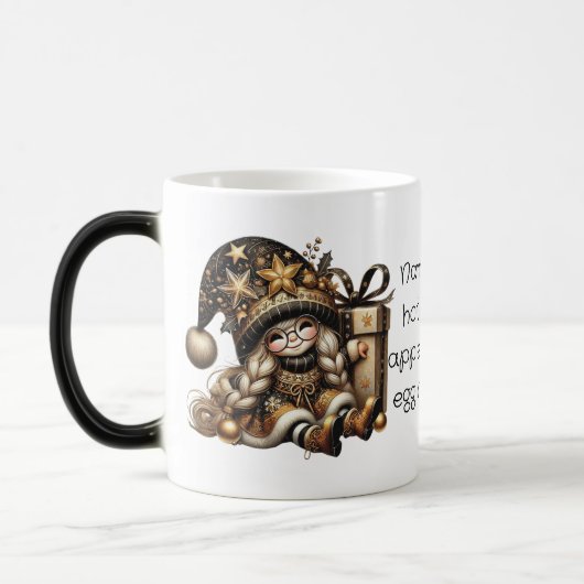 Maak Je Eigen Magische Kerstkabouter Cadeau Mok (Links)