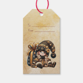 Maak Je Eigen Magische Kerstkabouter Cadeautas Cadeaulabel