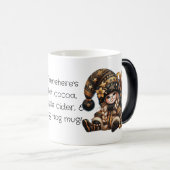 Maak Je Eigen Magische Kerstkabouter Cadeautas Mok (Voorkant rechts)