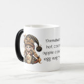 Maak Je Eigen Magische Kerstkabouter Cocoapunch Mok (Voorkant links)