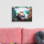 Maak je eigen magische Kinder kamer muurkunst Canvas Afdruk (Insitu (Woonkamer))