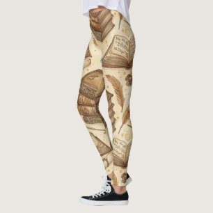 Maak Je Eigen Magische Spreukenboeken Rollen Goudk Leggings
