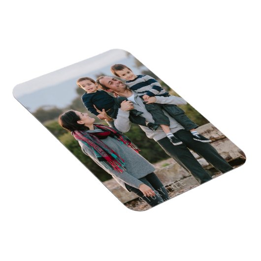 Maak je eigen MAGNET PHOTO - Voeg foto's en tekst  Magneet (Rechterzijde)
