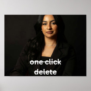 Maak Je Eigen Matglanzende Waarde Papier Poster