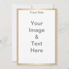 Maak je eigen Matte 5x7 voor- en achtervaderdag Kaart