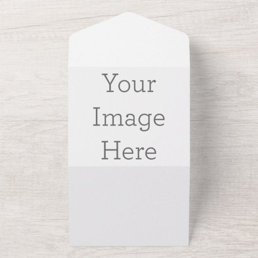 All in One Uitnodiging, Papier: Signature Mat, Enveloppen: Geen (Buitenkant)