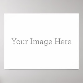 Maak je eigen matte papier poster