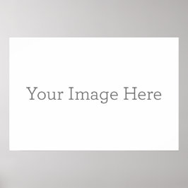 Maak je eigen matte papier poster