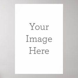 Maak je eigen matte papier poster print