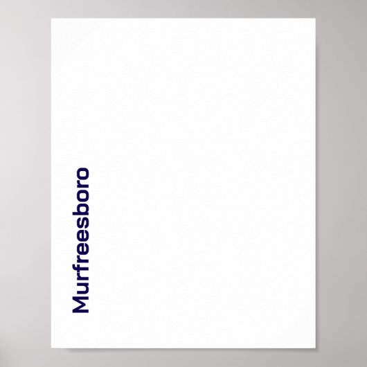 Maak Je Eigen Matte Poster (Voorkant)