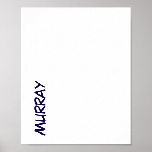 Maak Je Eigen Matte Poster (Voorkant)