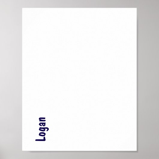 Maak Je Eigen Matte Poster (Voorkant)
