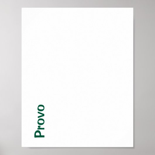 Maak Je Eigen Matte Poster (Voorkant)