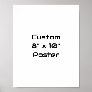 Maak Je Eigen Matte Poster