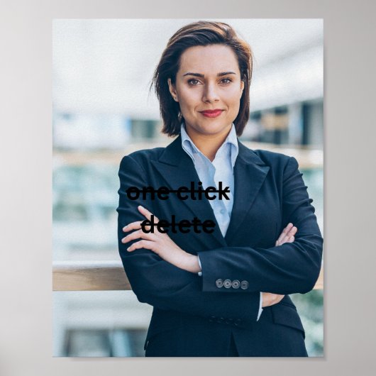 Maak Je Eigen Matte Poster (Voorkant)