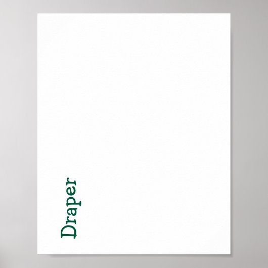 Maak Je Eigen Matte Poster (Voorkant)