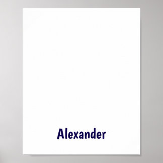 Maak Je Eigen Matte Poster