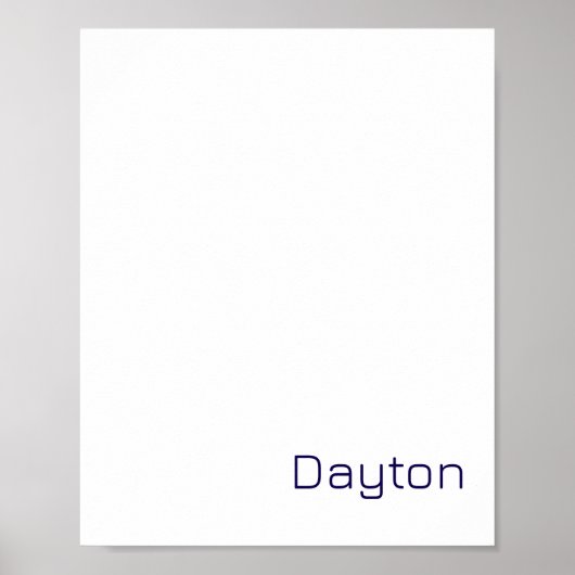 Maak Je Eigen Matte Poster (Voorkant)