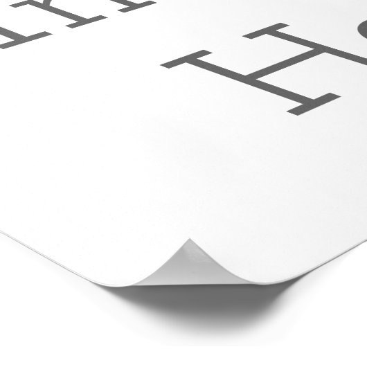 Print, Waarde posterpapier (halfglanzend) (Hoek)