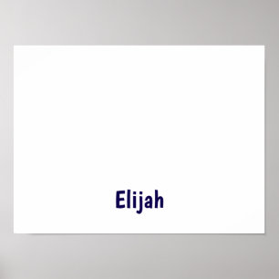 Maak Je Eigen Matte Waarde Papier Poster