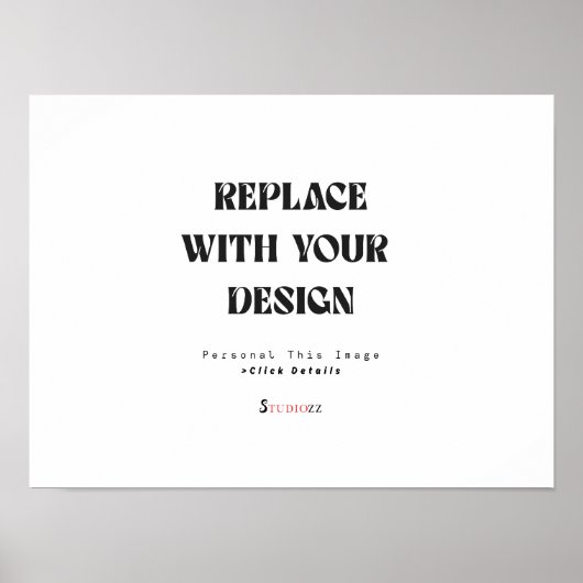 Maak Je Eigen Matte Waarde Papier Poster (Voorkant)
