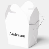 Maak Je Eigen Medium Take Out 3" x2.25"x 3.125" Bedankdoosjes (Open)
