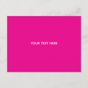 Maak Je Eigen Megenta Uitnodigingskaart Briefkaart