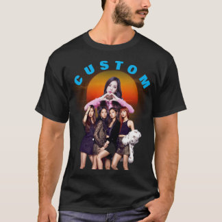MAAK JE EIGEN Meisjes Idee Hier vintage T-shirt