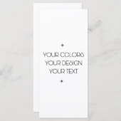 Maak je eigen menu (Voorkant / Achterkant)