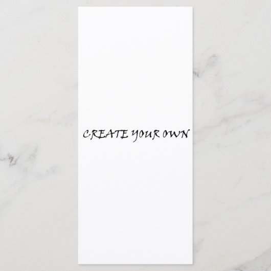 Maak je eigen menu (Voorkant)