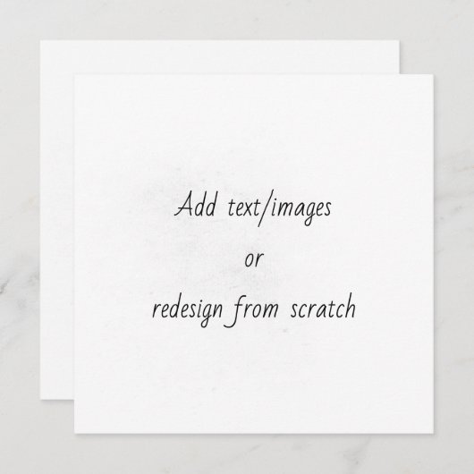 Maak je eigen menu (Voorkant / Achterkant)