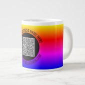 Maak Je Eigen Merk QR Code Zakelijke Mok Cadeau (Voorkant rechts)