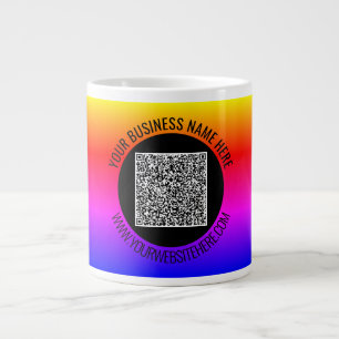 Maak Je Eigen Merk QR Code Zakelijke Mok Cadeau