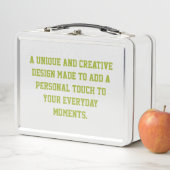 Maak Je Eigen Metalen Lunchbox (In situ)