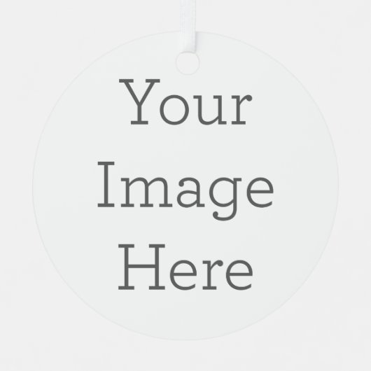 Metalen cirkel ornament (Voorkant)