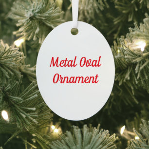 Maak Je Eigen Metalen Ovaal Ornament