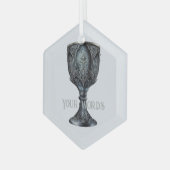 Maak Je Eigen Middeleeuwse Kelk Glas Ornament (Voorkant links)