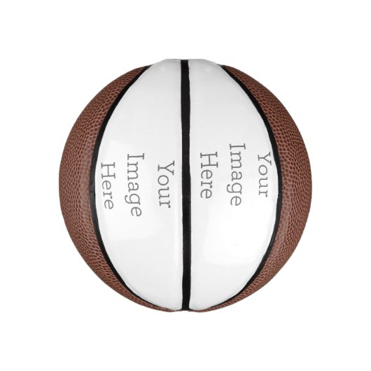 Gepersonaliseerde Mini Basketbal (Verticaal)