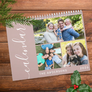 Maak Je Eigen Minimaal 3 Foto's Collage Script Kalender