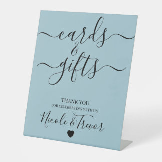 Maak Je Eigen Minimalistische Kaarten & Cadeaus Reclamebord Met Voetstuk